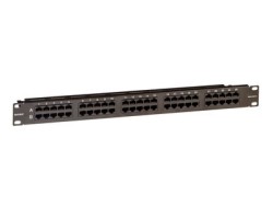 RN3PP501BK Патч-панель телефонная 19&quot;,1U,CAT3, 50 портов RJ45 ДКС | DKC