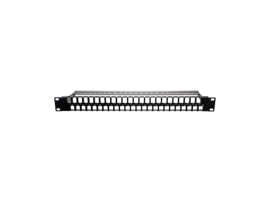 Патч-панель наборная 19",1U, под 48 модулей Keystone, UTP/STP (длямодулей форм-фактора A10, S10) RNKPP48E1 Патч-панель наборная 19",1U, под 48 модулей Keystone, UTP/STP (длямодулей форм-фактора A10, S10) ДКС | DKC
