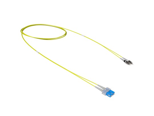 Оптический коммутационный шнур переходной Duplex SC-UPC/FC-UPC, 9/125 OS2, 3 м RNPC9DCUFU3 Оптический коммутационный шнур переходной Duplex SC-UPC/FC-UPC, 9/125 OS2, 3 м ДКС | DKC