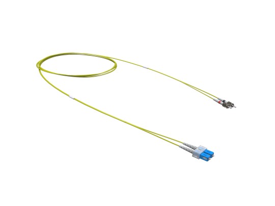 Оптический коммутационный шнур переходной Duplex SC-UPC/ST-UPC, 9/125 OS2, 10 м RNPC9DCUSU10 Оптический коммутационный шнур переходной Duplex SC-UPC/ST-UPC, 9/125 OS2, 10 м ДКС | DKC
