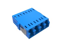 Адаптер LC/UPC-Quad, Senior/Senior, SC-footprint, ОS2, синий RNFA9UQLC Адаптер LC/UPC-Quad, Senior/Senior, SC-footprint, ОS2, синий ДКС | DKC