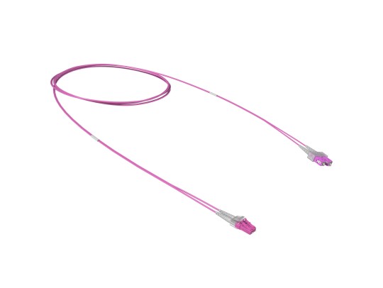 RNPC54DCL2 Оптический коммутационный шнур переходной Duplex SC-UPC/LC-UPC, 50/125 OM4, 2 м ДКС | DKC