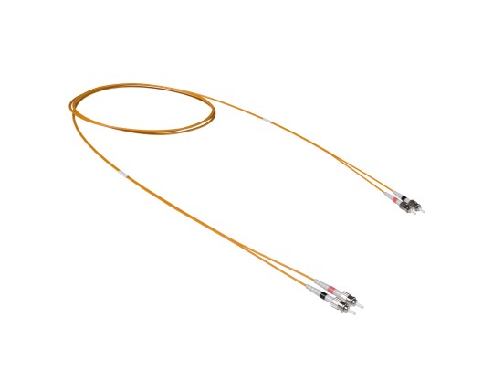 RNPC50DSS5 Оптический коммутационный шнур Duplex ST-UPC/ST-UPC, 50/125 OM2, 5 м ДКС | DKC