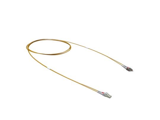 Оптический коммутационный шнур переходной Duplex LC-UPC/FC-UPC 50/125 OM2, 2 м RNPC50DFL2 Оптический коммутационный шнур переходной Duplex LC-UPC/FC-UPC 50/125 OM2, 2 м ДКС | DKC