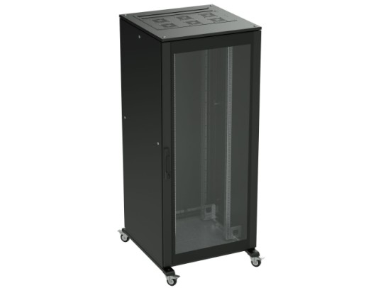 Разобранный напольный 19" IT-CQE 38U 600х1800х1200, двери стекло + сплошная, RAL9005 R5IT3862GSB Разобранный напольный 19" IT-CQE 38U 600х1800х1200, двери стекло + сплошная, RAL9005 ДКС | DKC