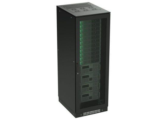 Разобранный напольный 19" IT-CQE 42U 800х2000х1200, двери перфорированная + перфорированная, RAL9005 R5IT4282PFB Разобранный напольный 19" IT-CQE 42U 800х2000х1200, двери перфорированная + перфорированная, RAL9005 ДКС | DKC