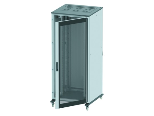 Разобранный напольный 19" IT-CQE 38U 800х1800х1000, двери стекло + сплошная, RAL7011/7035 R5IT3881GS Разобранный напольный 19" IT-CQE 38U 800х1800х1000, двери стекло + сплошная, RAL7011/7035 ДКС | DKC