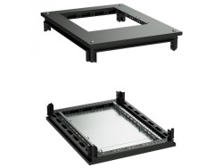 R5KTB66FITB Крыша с фланцем и основание для напольных 19&quot; IT-корпусов ДКС серии CQE 600 x 600, RAL9005 ДКС | DKC