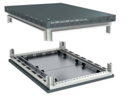 R5KTB610H50IT Крыша перфорированная и основание для напольных 19&quot; IT-корпусов ДКС серии CQE 600 x 1000, RAL7011 ДКС | DKC