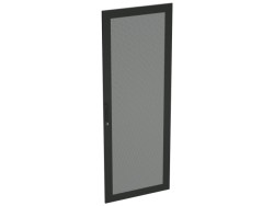 R5ITCPRMM2080B Дверь одностворчатая перфорированная для напольных 19&quot; IT-корпусов ДКС серии CQE 42U 2000 x 800, RAL9005, старого образца ДКС | DKC