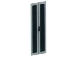 R5ITCPRMM2081 Дверь двустворчатая перфорированная для напольных 19&quot; IT-корпусов ДКС серии CQE 42U 2000 x 800, RAL7035, старого образца ДКС | DKC
