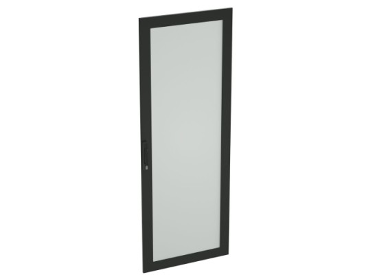 R5ITCPTED1880B Дверь одностворчатая с ударопрочным стеклом для напольных 19&quot; IT-корпусов ДКС серии CQE 1800 x 800, RAL9005 ДКС | DKC