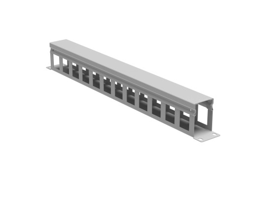 Кабельный органайзер с крышкой 1U, глубина 60 мм, для 19" IT-корпусов, RAL7035 R5CP1961HE Кабельный органайзер с крышкой 1U, глубина 60 мм, для 19" IT-корпусов, RAL7035 ДКС | DKC