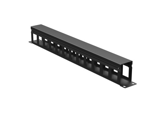 Кабельный органайзер с крышкой 1U, глубина 60 мм, для 19" IT-корпусов, RAL9005 R5CP1961HEB Кабельный органайзер с крышкой 1U, глубина 60 мм, для 19" IT-корпусов, RAL9005 ДКС | DKC
