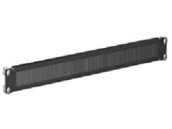 Кабельный ввод с щеточным буртиком,1U для 19" IT-корпусов, RAL9005 R5SPZ191HEB Кабельный ввод с щеточным буртиком,1U для 19" IT-корпусов, RAL9005 ДКС | DKC