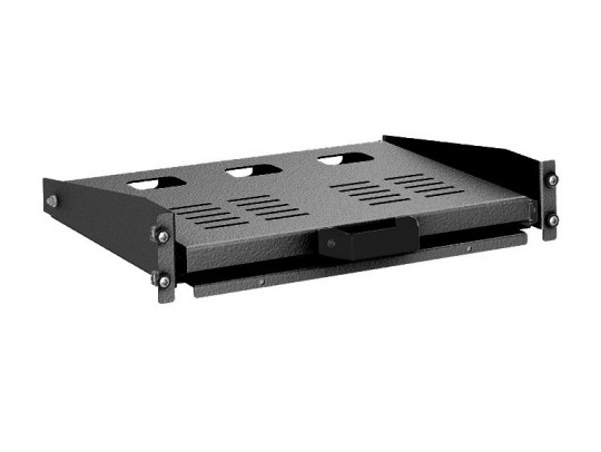 Полка 2U выдвижная для клавиатуры, глубина 300мм, для 19" IT-корпусов, RAL9005 R5REIT30B Полка 2U выдвижная для клавиатуры, глубина 300мм, для 19" IT-корпусов, RAL9005 ДКС | DKC