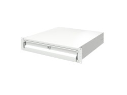 Ящик 2U выдвижной с ключом, глубина 300мм, для 19" IT-корпусов, RAL7035 R5ITCPD2HE Ящик 2U выдвижной с ключом, глубина 300мм, для 19" IT-корпусов, RAL7035 ДКС | DKC