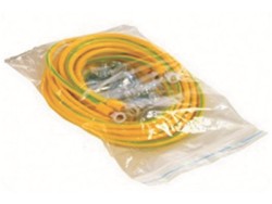 Комплект кабелей заземления для 19" IT-корпусов ДКС серии STI/CQE, 5 шт R5SGC05 Комплект кабелей заземления для 19" IT-корпусов ДКС серии STI/CQE, 5 шт ДКС | DKC