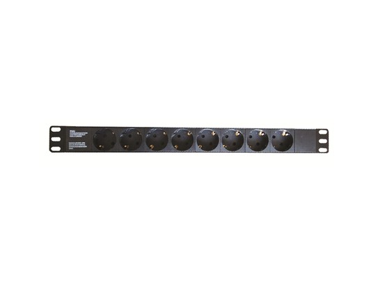 R519SH8 Блок распределения питания (PDU) 19&quot; 16A, Вых:8 Schuko, Вх:Schuko ДКС | DKC