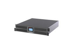 Онлайн ИБП ДКС серии Small Rackmount, 1000 ВА/900 Вт, 1/1, 6xIEC C13,EPO, USB, RS-232, Rack 2U, без АКБ, 9Ач