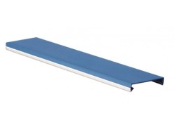 Крышка для перфор короба, синяя RL 120мм