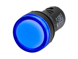 Сигнальный индикатор со встроенным диодом 220В, синий ALIL4L220 Сигнальный индикатор со встроенным диодом 220В, синий ДКС | DKC