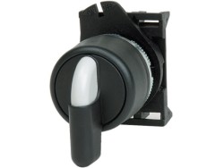 Переключатель на 2 положения с возвратом длинная ручка, белый ASLB5D2 Переключатель на 2 положения с возвратом длинная ручка, белый ДКС | DKC