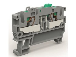 Клемма с размыкателем на 4 кв.мм синяя ZEFS400BL Клемма с размыкателем на 4 кв.мм синяя ДКС | DKC