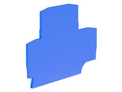 ZEFCD201BL Крышка для двухуровневой клеммы на 2,5 кв.мм. синяя ДКС | DKC