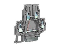 DBC.4/CI/GR(Ex) Клемма проходная 4 кв.мм., 2 уровня, уровни перемкнуты, винт ZDB417GR DBC.4/CI/GR(Ex) Клемма проходная 4 кв.мм., 2 уровня, уровни перемкнуты, винт ДКС | DKC