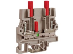SCB.6/DDGR, тестовый с разъединителем для вольтметра 6 кв.мм серый ZSB210GR SCB.6/DDGR, тестовый с разъединителем для вольтметра 6 кв.мм серый ДКС | DKC