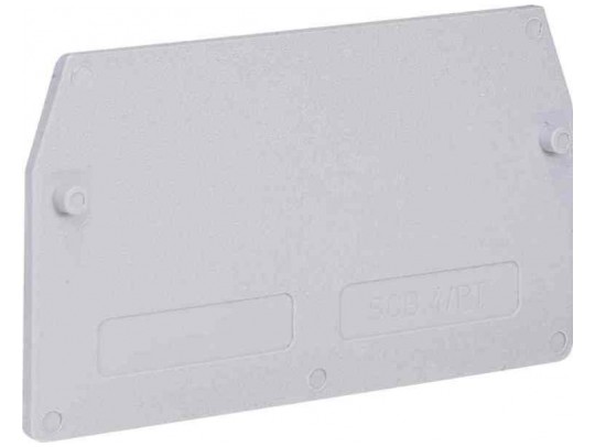 SCB/4/PT/GR, торцевой изолятор серый для SCB.5 ZSB301GR SCB/4/PT/GR, торцевой изолятор серый для SCB.5 ДКС | DKC