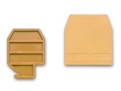 HMT.1/PTGR, торцевой изолятор серый для НММ.1 ZHM401GR HMT.1/PTGR, торцевой изолятор серый для НММ.1 ДКС | DKC