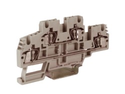 HMD.2GR(Ex), 2-х уровневый проходной зажим, серый, 2,5 кв.мм ZHD100GR HMD.2GR(Ex), 2-х уровневый проходной зажим, серый, 2,5 кв.мм ДКС | DKC
