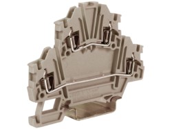 ZHD200GR HMD.1GR(Ex), 2-х уровневый проходной зажим, серый, 1,5 кв.мм ДКС | DKC