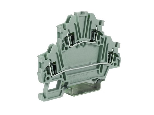 ZHD430GR HMD.2/3DC/GR двухуровневый пружиный зажим с диодом ДКС | DKC