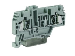 ZHF324GR HMFA.2/L24/GR, держатель предохранителя, 4 кв.мм, серый с LED индикатором, 24 В ДКС | DKC