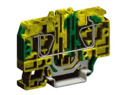 ZHT330-RET HTE.10(Ex), зажим для заземления, 10 кв.мм желто-зеленый ДКС | DKC