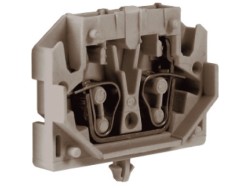 ZHP160GR HPC.2GR(Ex), мини зажим, проходной 2,5 кв.мм серый ДКС | DKC