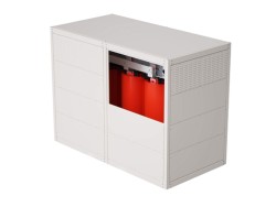 Трансформатор с литой изоляцией 1250 кВА 6/0,4 кВ D/Yn–11 IP31 TDA13BDYN1AB000 Трансформатор с литой изоляцией 1250 кВА 6/0,4 кВ D/Yn–11 IP31 ДКС | DKC