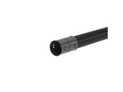 Двустенная труба ПНД жесткая для кабельной канализации д.160мм, SN6, 770Н,  5,70м,цвет черный