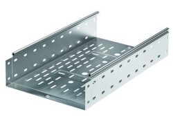 Лоток перфорированный 600х80 L 2000, горячеоцинкованный 35318HDZ Лоток перфорированный 600х80 L 2000, горячеоцинкованный ДКС | DKC