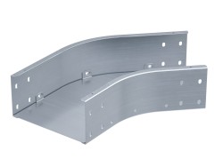 SCM1060KZL Угол горизонтальный 45 градусов 100х600, 1,5 мм, цинк-ламель, в комплекте с крепежными элементами и соединительными пластинами,необходимыми для монтажа ДКС | DKC
