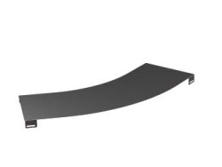 LK0660HDZ Крышка на угол горизонтальный 45?, осн.600, R-600, горячеоцинкованная ДКС | DKC